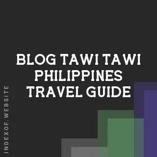 Tawi-Tawi Travel Guide 2026: Panampangan Sandbar, Bud Bongao & February 2026 Industry News | Logo - Indexof